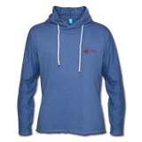 Men's | Women's | OMZE Lightweight Hoodie - heather Blue