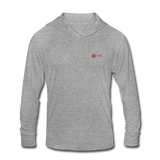 Men's Tri-Blend Hoodie Shirt - heather gray