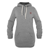 Women's OMZE Hoodie Dress - heather gray