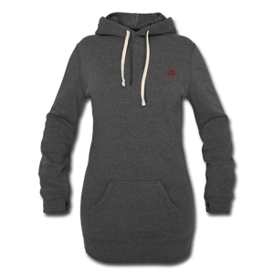 Women's OMZE Hoodie Dress - heather black