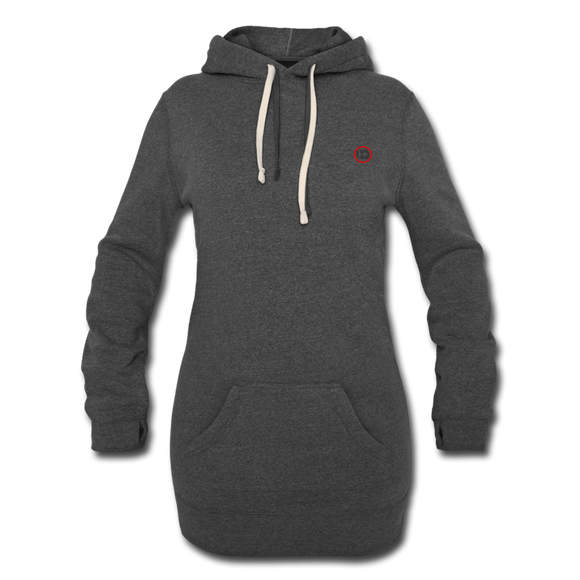 Women's OMZE Hoodie Dress - heather black