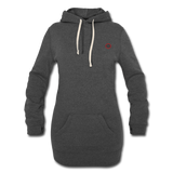 Women's OMZE Hoodie Dress - heather black