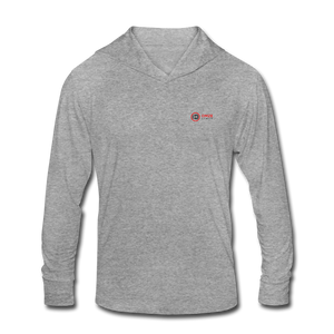 Women's Tri-Blend Hoodie Shirt - heather gray