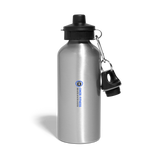 OMZE Fitness Water Bottle - silver